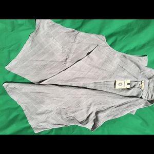 Democracy for Nordstrom Open Front Vest-NWT